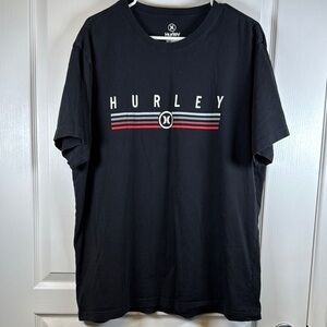 Hurley Black Graphic Shirt Size XL EUC #5607